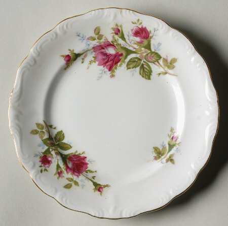 Moss Rose Salad Plate