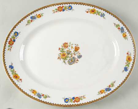Amiens 17" Oval Serving Platter