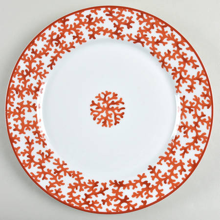 Atoll Coral Large Dinner Plate