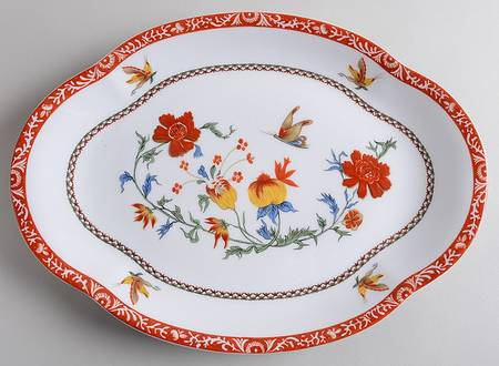 Bangkok (Lafayette) 14" Oval Serving Platter