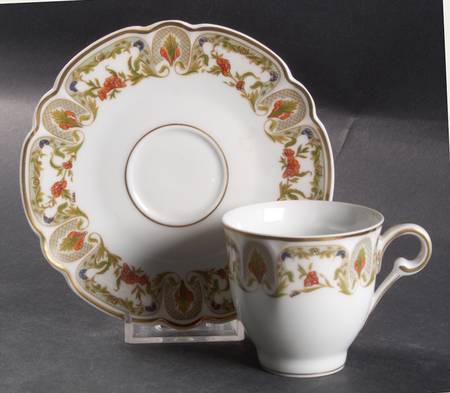 Chantoung Flat Demitasse Cup & Saucer Set