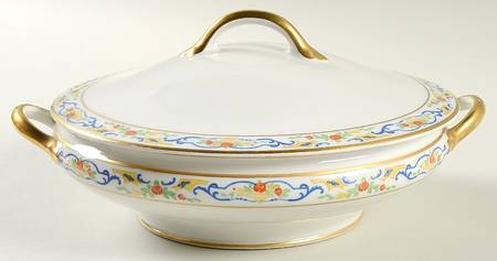 CHF102 Round Covered Vegetable by Charles Field Haviland