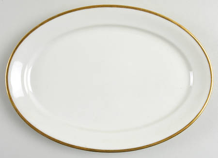 CHF213 11" Oval Serving Platter by Charles Field Haviland