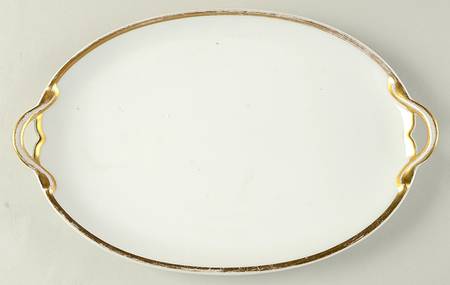 CHF48 12" Oval Serving Platter by Charles Field Haviland
