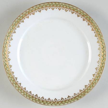 Empire Wreath Salad Plate