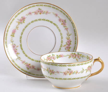 Head 148 Oversized Cup & Saucer Set by Charles Field Haviland