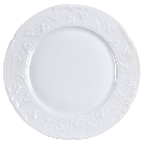 Imperatrice All White Salad Plate