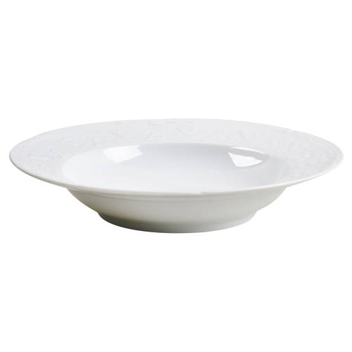Imperatrice All White Rim Soup Bowl