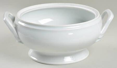 Imperatrice All White Round Vegetable No Lid