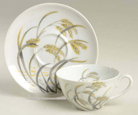 Lyon Flat Cup & Saucer Set