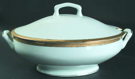 Malmaison Gold Tureen &  Lid