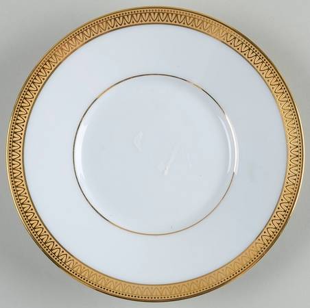 Malmaison Gold Saucer for Flat Cup