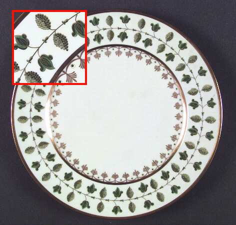 Matignon Green Dinner Plate