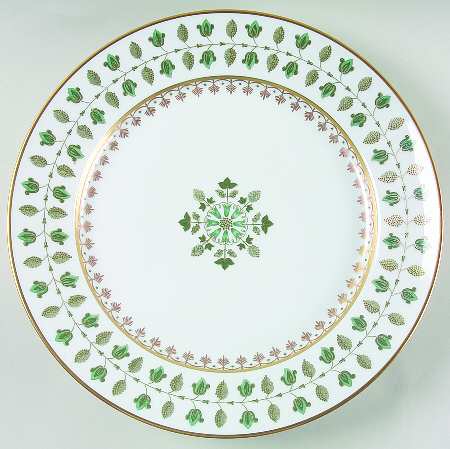 Matignon Green 12" Chop Plate (Round Platter)