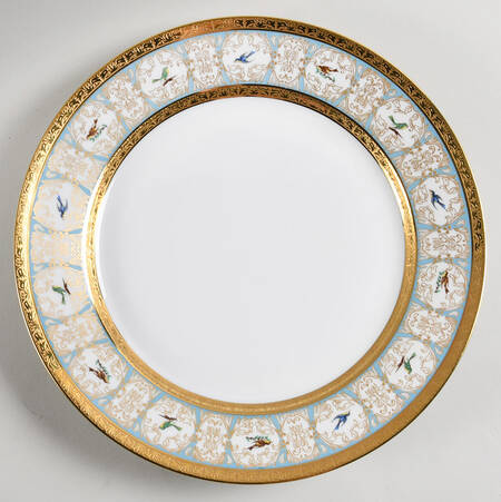 Pompadour Service Plate (Charger)