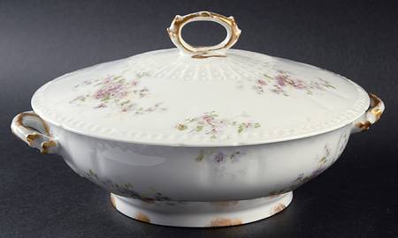Schleiger 384h Round Covered Vegetable by Charles Field Haviland