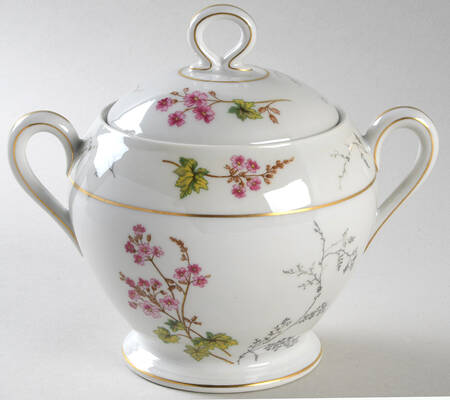 Spring Blossom Oversize Sugar Bowl & Lid