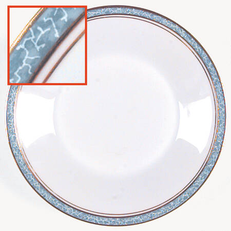 Turquoise Saucer for Flat Cup