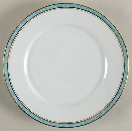 Turquoise Salad Plate