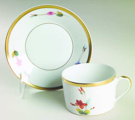 Winterthur Flat Cup & Saucer Set