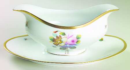 Winterthur Gravy Boat with Attached Underplate