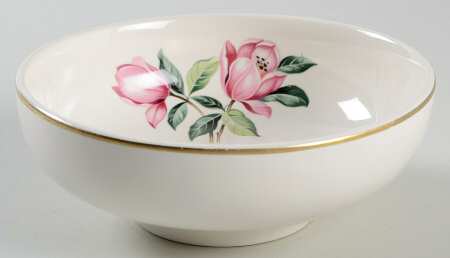Pink Magnolia Coupe Cereal Bowl