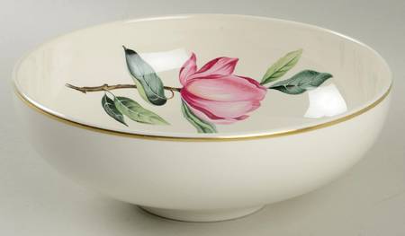 Pink Magnolia 7" Round Vegetable Bowl