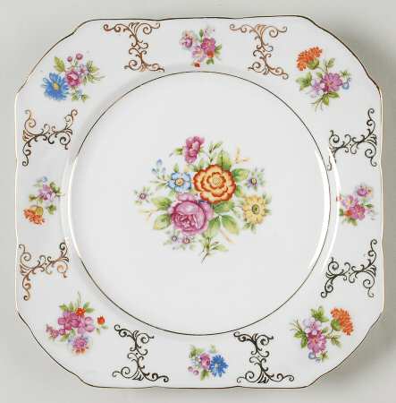 CHK1 Square Salad Plate