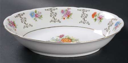CHK1 10" Oval Vegetable Bowl