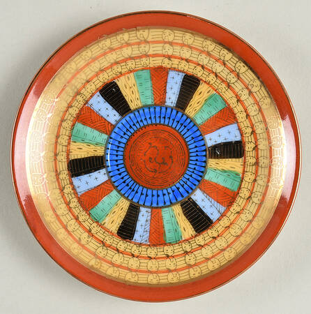 Thousand Faces Saucer for Demitasse Cup
