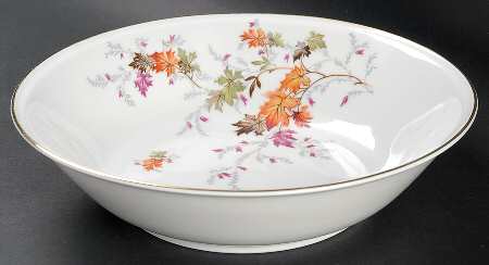 Indian Summer 9" Round Vegetable Bowl