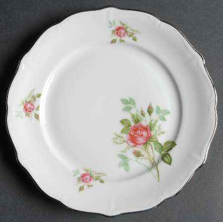 Rose Salad Plate