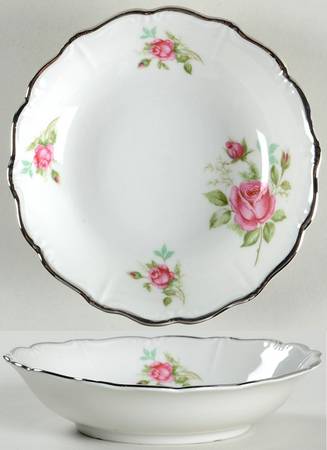 Rose Fruit/Dessert (Sauce) Bowl