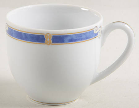 Aida Bleu Flat Demitasse Cup