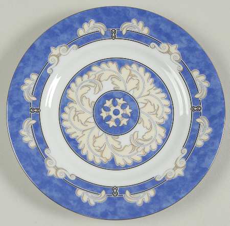 Aida Bleu Bread & Butter Plate
