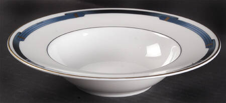 Iriana Bleu Rim Soup Bowl