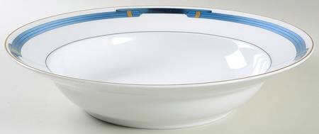 Iriana Bleu 11" Round Vegetable Bowl