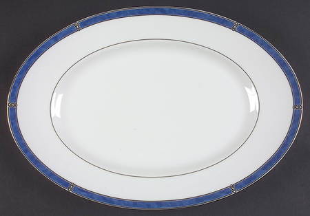 Oceana Blue 14" Oval Serving Platter