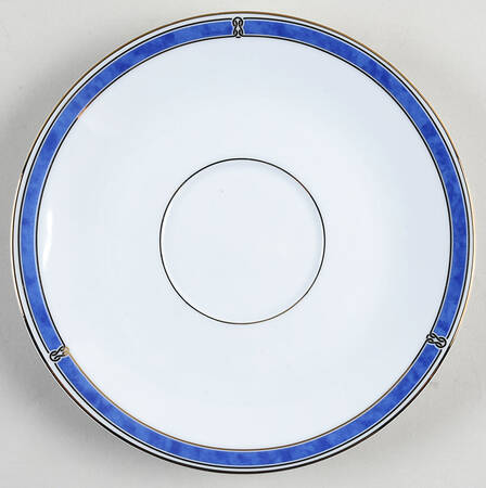 Oceana Blue Saucer for Cream Soup Bowl by Christofle