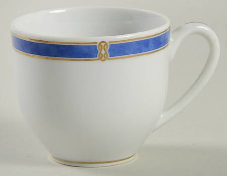 Oceana Blue Flat Demitasse Cup