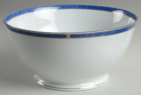 Oceana Blue 9" Salad Serving Bowl