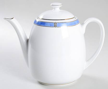 Oceana Blue Coffee Pot & Lid