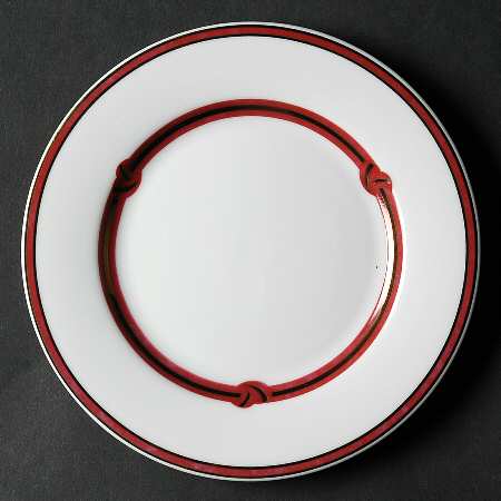 Rubanea Red Bread & Butter Plate