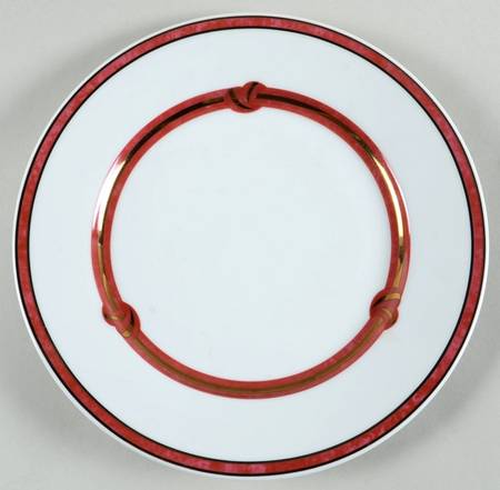 Rubanea Red Salad/Dessert Plate