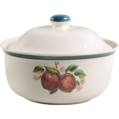 Apples (Casuals) 2 Qt Round Covered Casserole