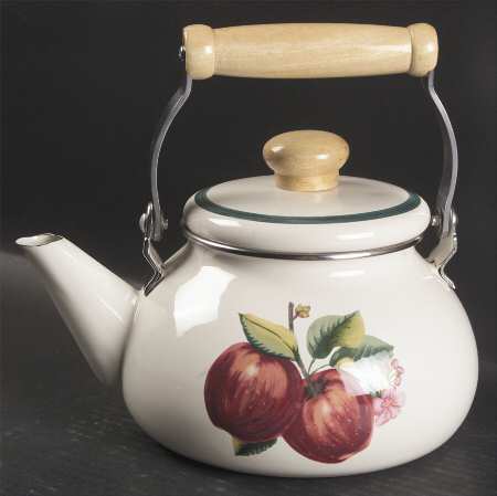 Apples (Casuals) Metal Kettle & Lid