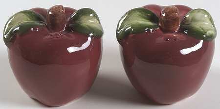 Apples (Casuals) Figural Salt & Pepper Set