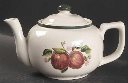 Apples (Casuals) Teapot & Lid