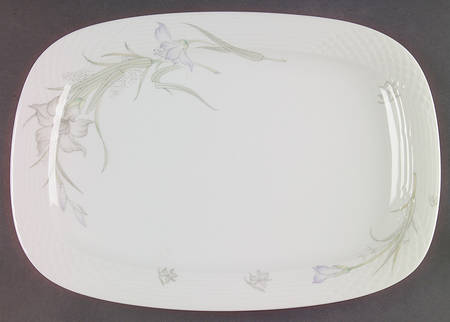 Daffodil 14" Oval Serving Platter by China Pearl