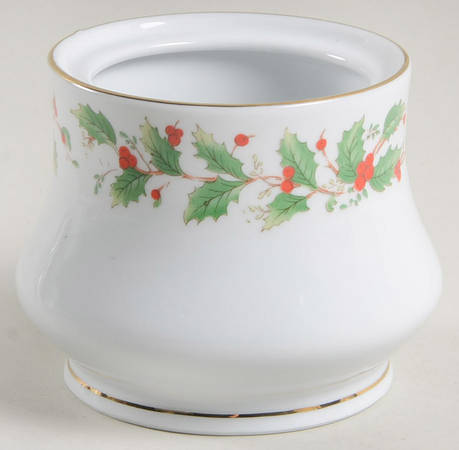 Noel (Brown Lettering Backstamp) Sugar Bowl No Lid